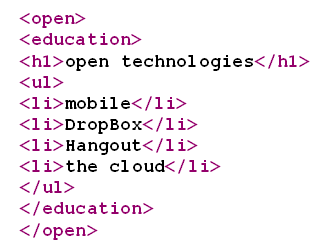 open-education-html